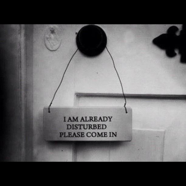 alreadydisturbed