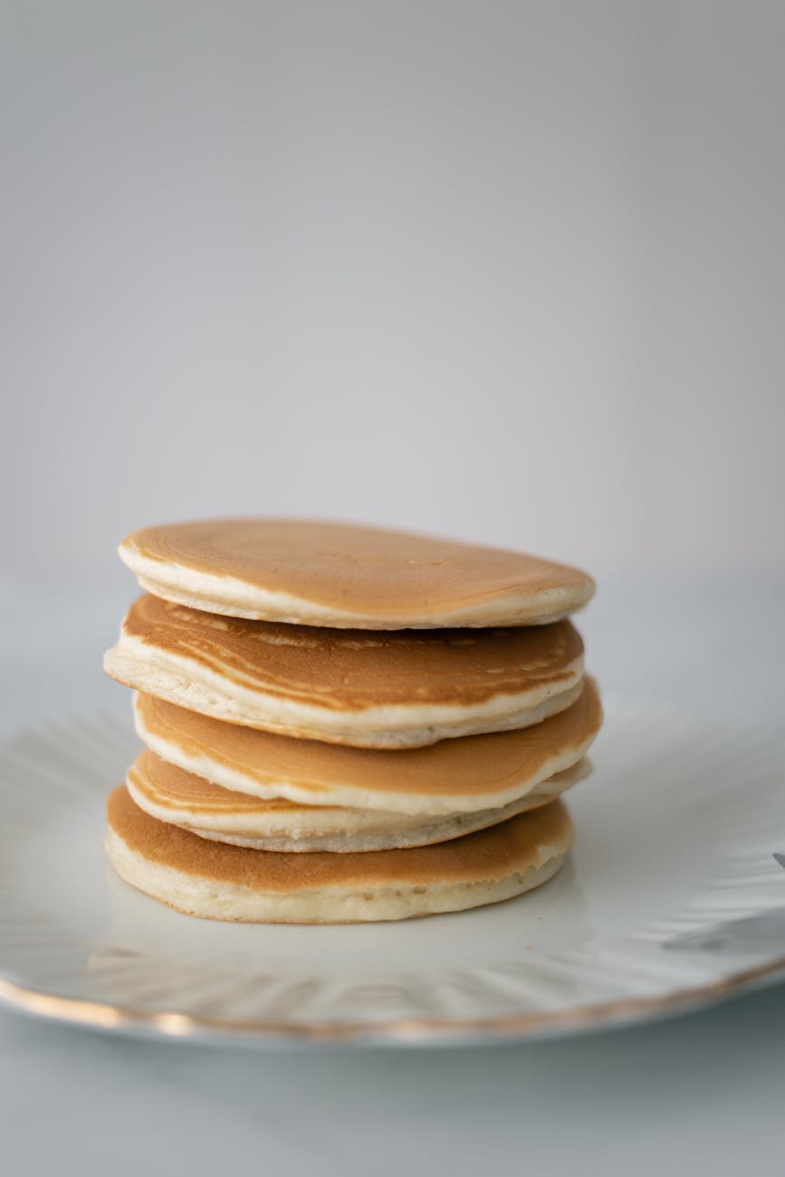 a pancake stack